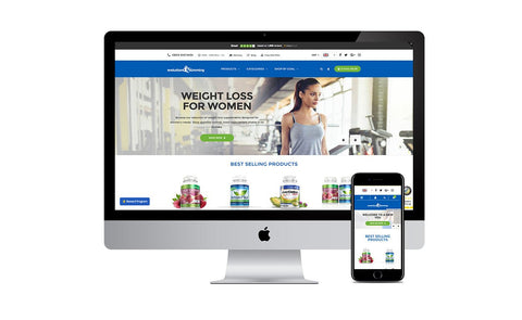 Evolution Slimming New Website