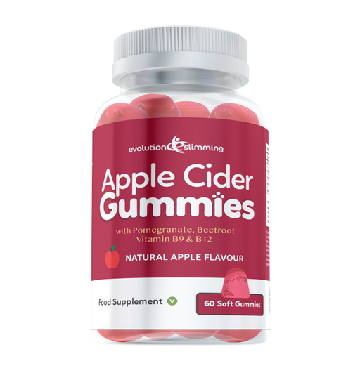 Apple Cider Vinegar Gummies with MOTHER - Beetroot, Pomegranate & Vitamin B9/B12