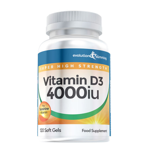 Vitamin D D3 4,000iu Super Strength Soft Gels - 120 Soft Gels