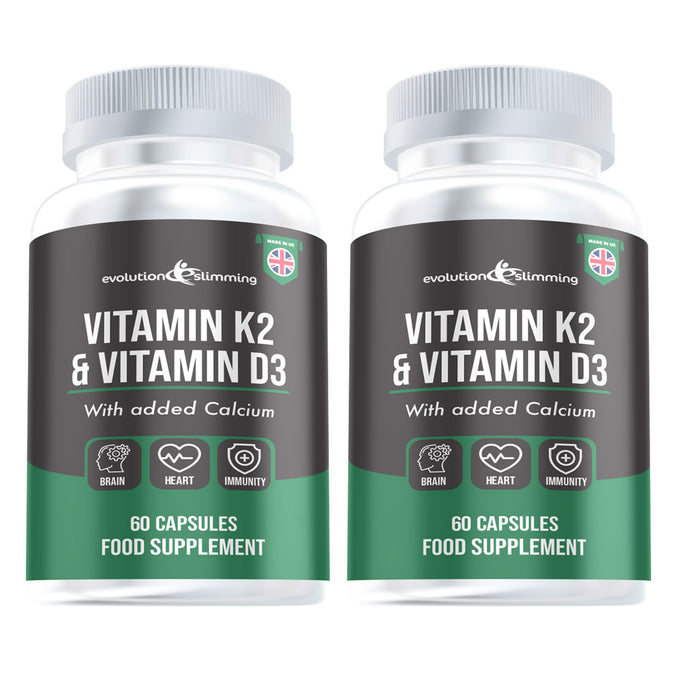 Vitamin K2+D3 with Calcium Capsules