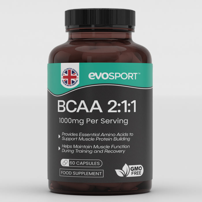 BCAA 2:1:1 - Branched-Chain Amino Acids 1000mg - EvoSport