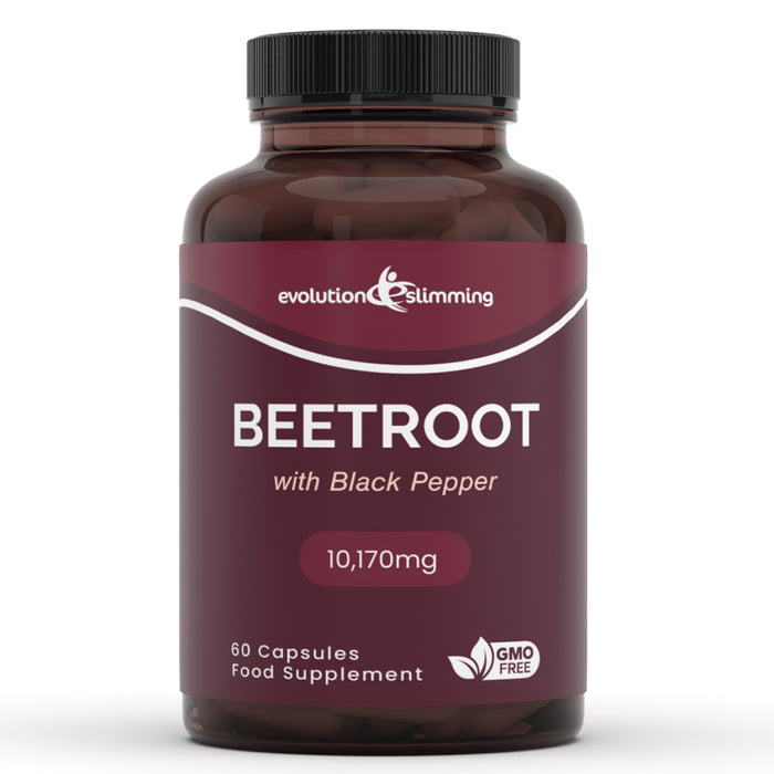 Beetroot 10,170mg Capsules with Black Pepper