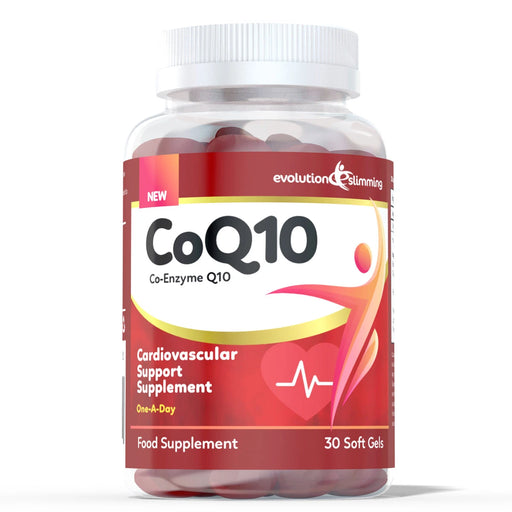 Co-Enzyme Q10 (CoQ10) Premium SoftGels - Evolution Slimming