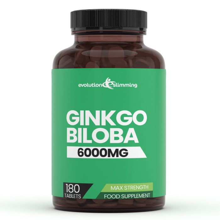 Ginkgo Biloba 6000mg High Strength - 6 month Supply