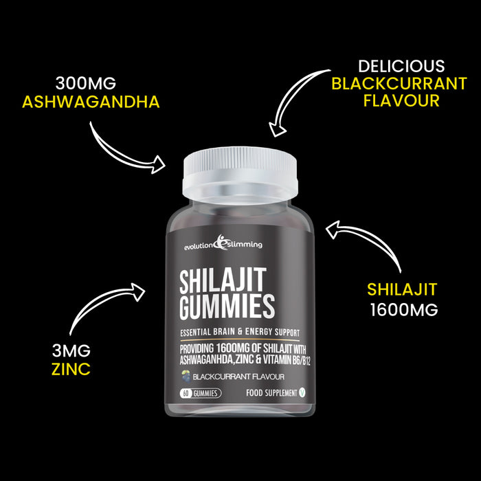 Shilajit Gummies with Ashwagandha