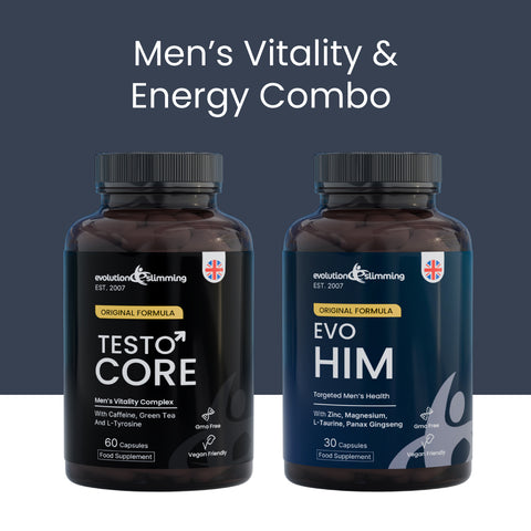Male Vitality, Strength, Health & Energy Combo supplement bundle