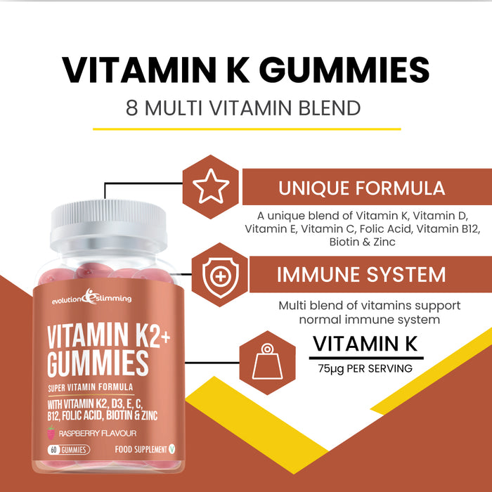 Vitamin K Gummies with 8 Multivitamins