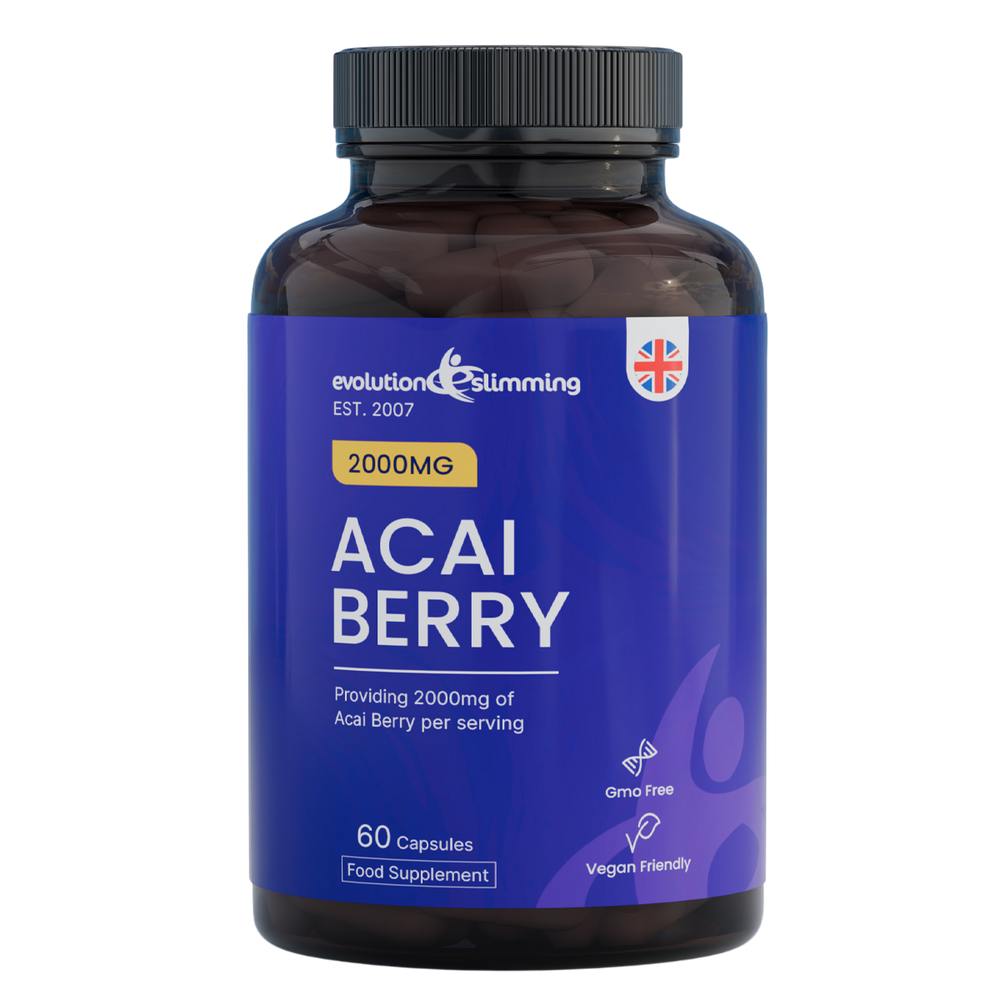 Baies d'açaï 100 % pures 1000 mg