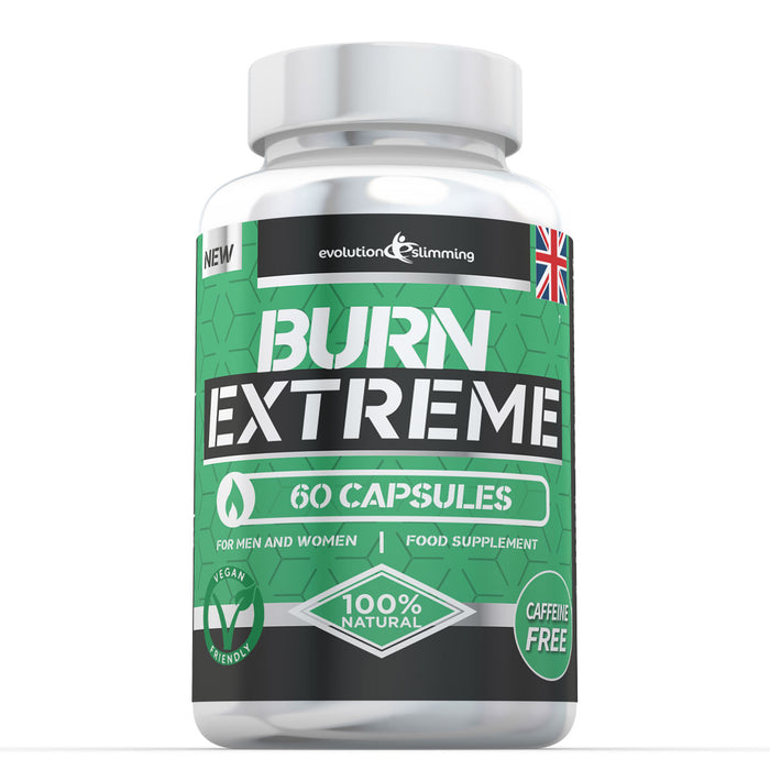 Burn Extreme High Strength Weight Loss Supplement - Caffeine-Free and Vegetarian