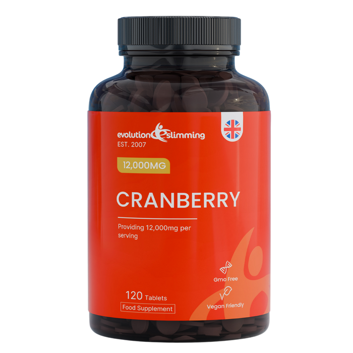 Cranberry 12,000mg Tablets - High Strength