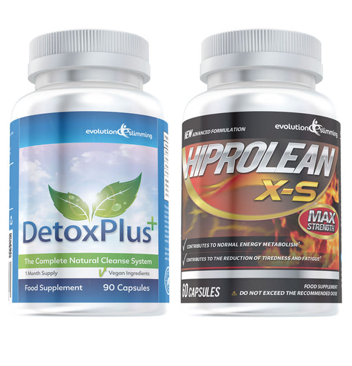 Hiprolean X-S High Strength Fat Burner & Cleanse Combo Pack