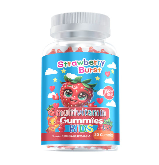 Kid's Sugar Free Multivitamin Gummies - with Vitamin C,B3,B5,B6,B12,D,E,A