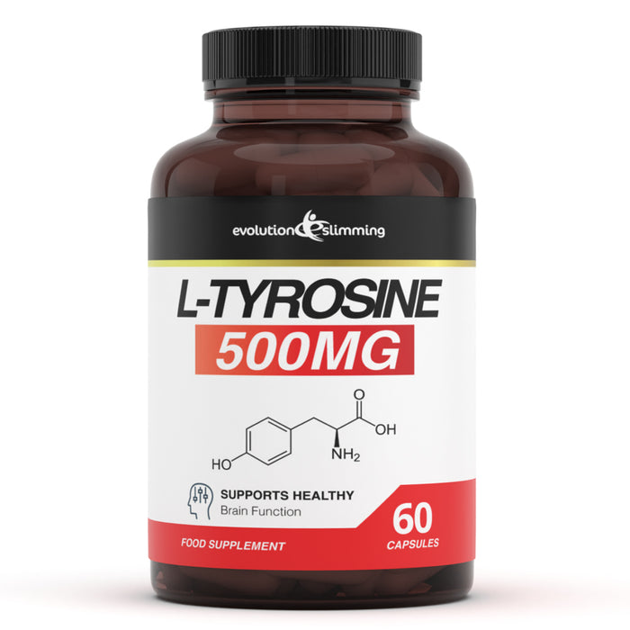 L-Tyrosine 500mg - Mental Focus & Stress Support