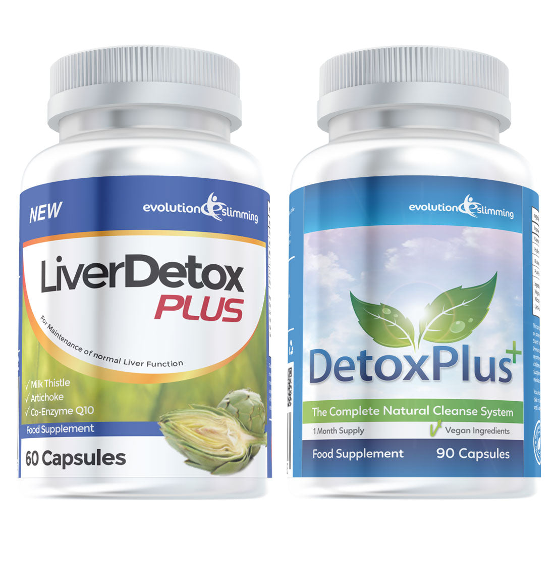 DetoxPlus Complete Cleansing System: Natural Bloating Relief and Digestive Support