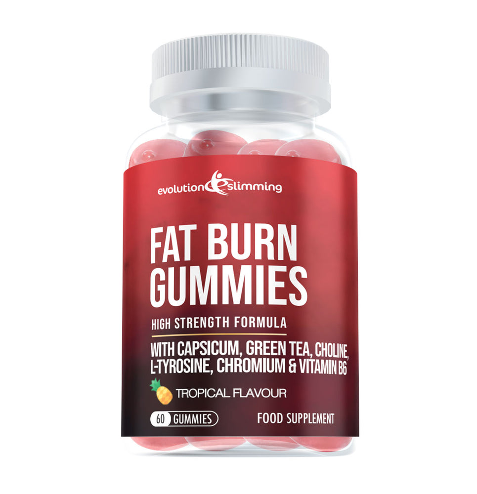 Fat Burn Extreme Gummies with Capsicum, Green Tea & L-Tyrosine