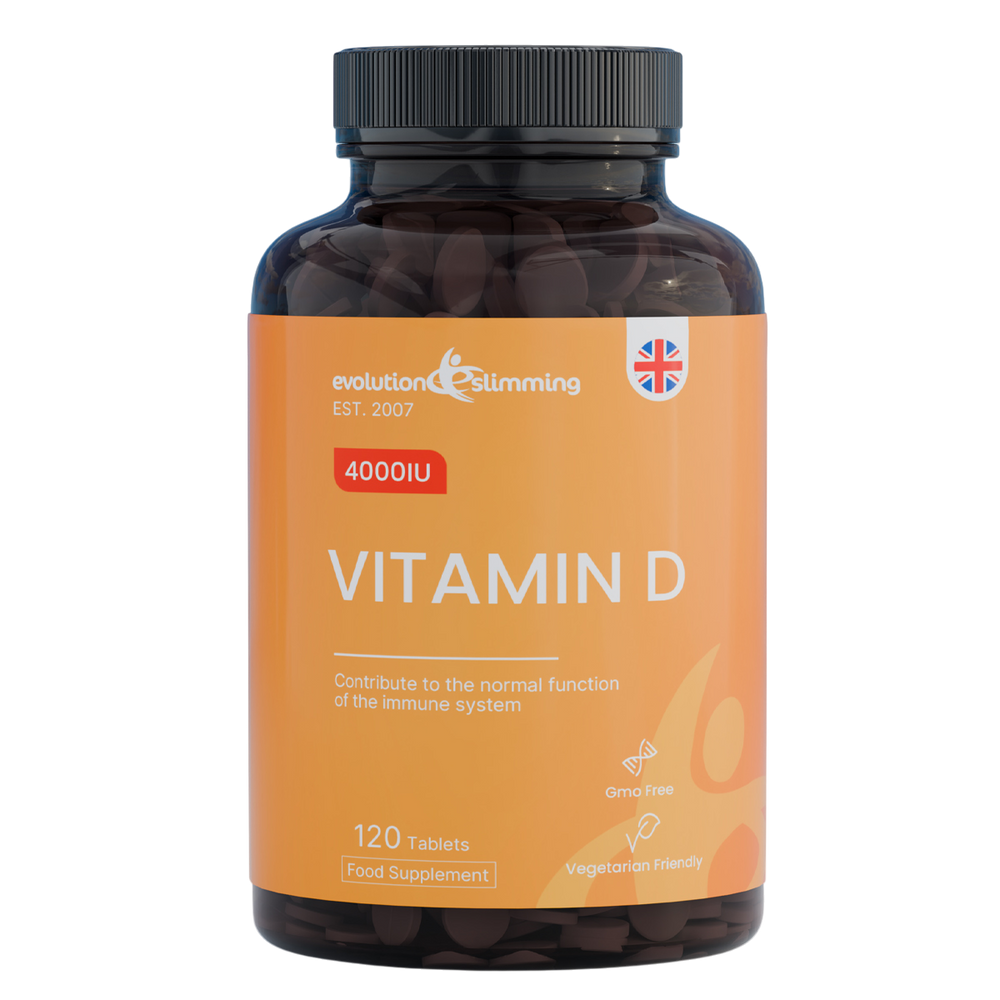 Comprimés de vitamine D D3 4 000 UI ultra-forts