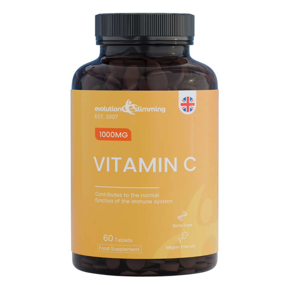 Comprimés de vitamine C 1000 mg, adaptés aux végétariens et aux végétaliens