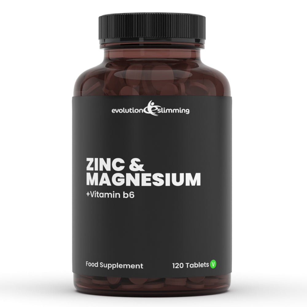 Comprimés de zinc avec magnésium et vitamine B6, adaptés aux végétaliens et végétariens