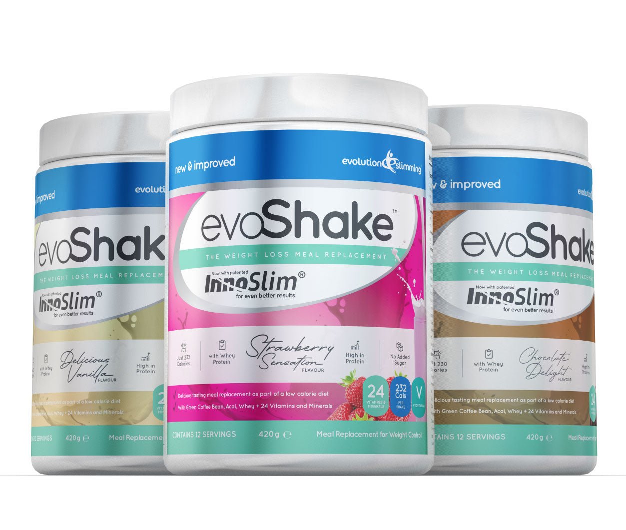 EvoShake Meal Replacement Whey Protein Diet Shake 3 for 2 Offer